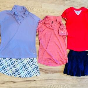 Golf Tennis Little Girl Clothes Lot - 5 pieces